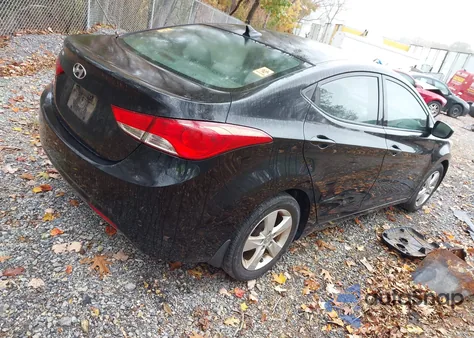 2013 Hyundai Elantra Gls z USA, uszkodzony, nr VIN 5NPDH4AE1DH361869